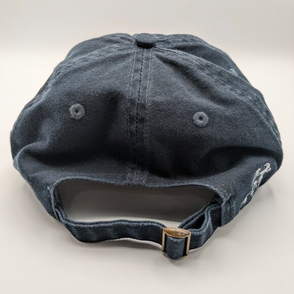 Samuel Adams Official Merchandise Hat, 100% Cotton, Blue, Adjustable Buckle Back - Picture 3 of 8